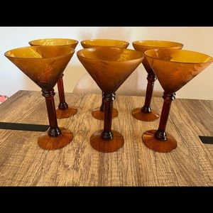 Martini glasses